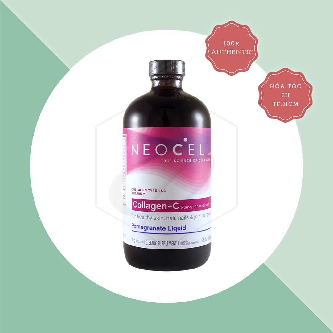 Nước Uống Neocell Collagen + C Pomegranate Liquid - 473ml